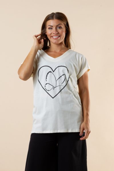 T-Shirt Amore White