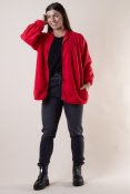 Källviken Fleece Jacket Red (Endast S/M)