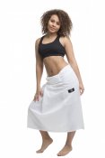 Wrap Skirt Linen White