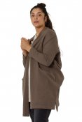 Relaxed Cardigan Eco Grey