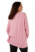 Sandra Long Sweater Eco Old Pink